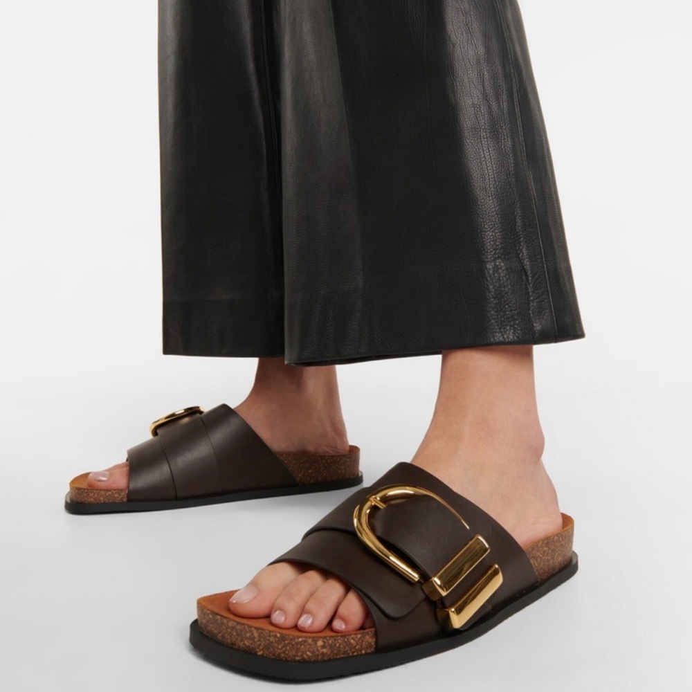 Khaite Thompson Footbed Sandals NWT size 41